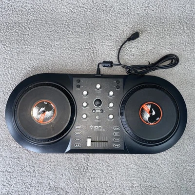 NEW IN BOX (NRFB):   ION - Discover DJ - Computer Double Deck DJ System (READ) - Image 1 of 4
