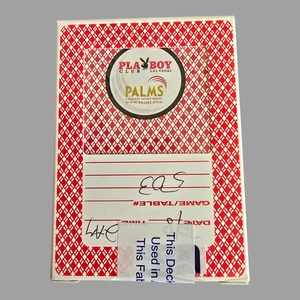 Tarjetas de juego Playboy Club @ Palms Casino Las Vegas - Paquete rojo - Aristócrata - Imagen 1 de 6