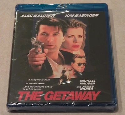 The Getaway (1994, Blu-ray, Shout Factory Exclusive, Unrated) Kim Basinger - New - Image 1 of 4