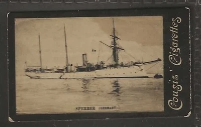 COUSIS (MALTA)-WARSHIPS 1904 (KF850small)-#425- SEE SCANS FOR THE CARD ON OFFER - Image 1 of 2