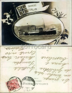 MARINA CIVILE-PIROSCAFO BOLOGNA-SOCIETA' ITALIA-A7-4 - Picture 1 of 1
