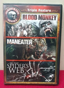 Maneater Series Triple Feature DVD Brand New Factory Sealed Genius Entertainment - Picture 1 of 2