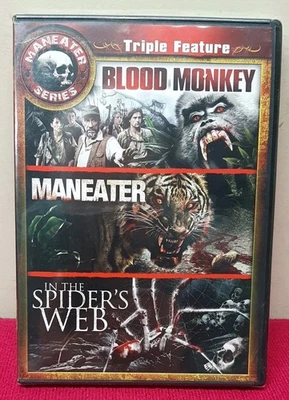 Maneater Series Triple Feature DVD Brand New Factory Sealed Genius Entertainment - Image 1 of 2