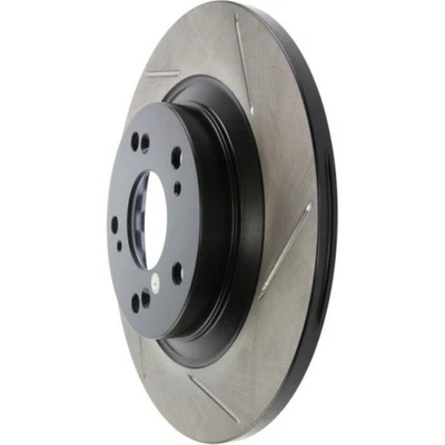 StopTech For Honda S2000 2000-2009 Brake Rotor Sport Slotted - Rear Driver Side - Image 1 of 4