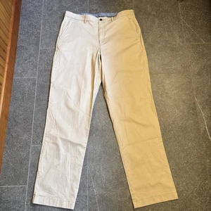 Uomo L.L. Pantalone kaki beige Bean Natural Fit 35x34 cotone/spandex - Foto 1 di 13