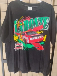 Vintage NASCAR Terry Labonte Racing Car Corn Flakes Shirt 1995 Size XL - Bild 1 von 4