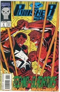 The Punisher 2099 July #6 Techno-Gladiators 1991 Marvel Comics - Picture 1 of 1
