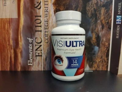 Visiultra Eye Supplement 60 Capsules Premium Eye Health Formula Sharpness New - Image 1 of 3