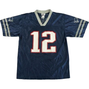 NFL Team Apparel New England Patriots Trikot Youth Large Tom Brady #12 blau - Bild 1 von 11