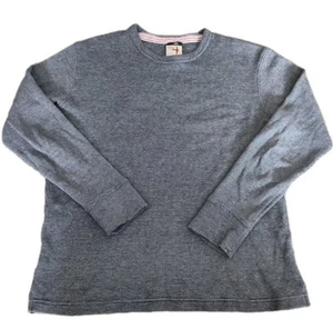 Relwen Bi Waffle Thermal Crew Neck Long Sleeve Shirt Sweatshirt Medium - Picture 1 of 12