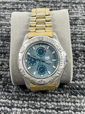 🔥 Elgin FSS 479 007 Silver Gold Tone Bracelet Men’s Watch • - Image 1 of 4