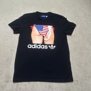 Camiseta Adidas Originales Hombre Mediana Negra 40 Aniversario - Imagen 1 de 9