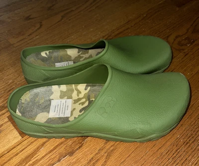 Galochas de borracha masculinas Slogger exército verde camuflagem jardim 9 10 BID4 CARIDADE ❤️340 - Imagem 1 de 4