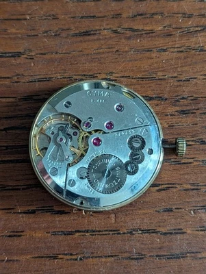 Cyma R486 Mens Watch Movement / Dial for Restoration #P176 - Image 1 of 4