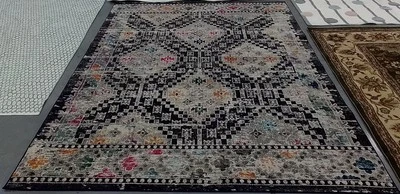 Черный/желтый ковер с дефектом 8 футов 0 дюймов x 10 футов 0 дюймов, сниженная цена 1172775416 MAD418Z-8 - Изображение 1 из 4