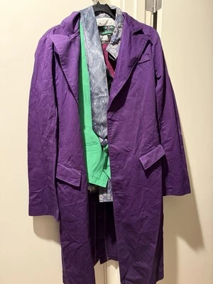 蝙蝠侠黑暗骑士小丑服装万圣节 — 第 1/4 张图片