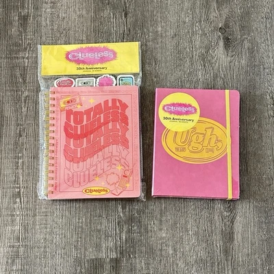 Juego de 2 cuadernos coleccionables de películas Clueless 30 aniversario nuevos con etiquetas Foto 1 de 4