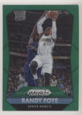 2015-16 Panini Prizm Green Prizm Randy Foye #133 - Image 1 of 2
