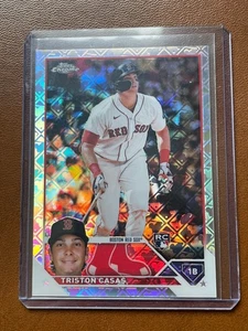 Triston Casas 2023 Topps Chrome Logofractor RC Boston Red Sox #174 - Bild 1 von 2