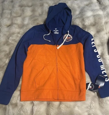 CHAQUETA SUÉTER MUJER NEW YORK METS AZUL CREMALLERA COMPLETA, Talla Mediana Foto 1 de 4