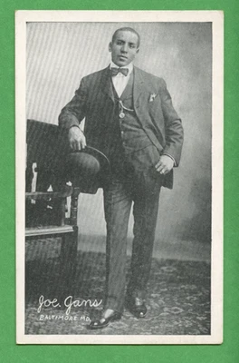 1921 Exhibits Boxing Joe Gans Lightweight Champ "Greatest of All Time" - Image 1 of 2