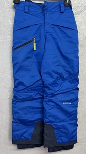 Patagonia Snowshot Ski Pants H2No Youth Size Medium 10 Blue Insulated RN51884 - Picture 1 of 20