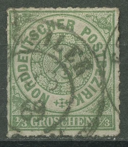 Distrito postal del norte de Alemania NDP 1868 1/3 centavos 2 sellados - Imagen 1 de 1