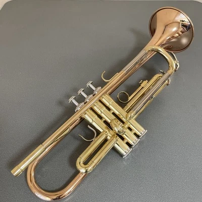 YAMAHA YTR-3320 Red Brass Bell Trumpet Excellent Used With Hard Case Mouthpiece - Image 1 of 4