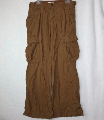 VTG Ralph Lauren Polo Jeans Co 1967 Womens Pants 12 Brown Gorp Flight Cargo Y2K - Image 1 of 4
