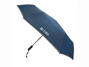 Nuevo con etiquetas 100 % auténtico 48" UBS/Credit Suisse paraguas de golf azul marino (vientos de 35 MPH) - Imagen 1 de 1