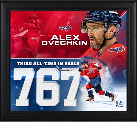 Alex Ovechkin Capitals Player Plaques and Collage Cover