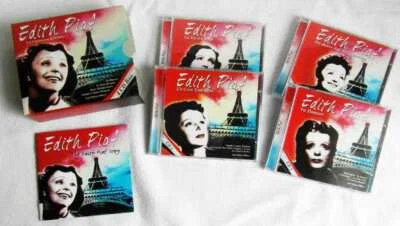 4CD Box Edith Piaf: La Chanson Célébrée (2002) - Bild 1 von 2