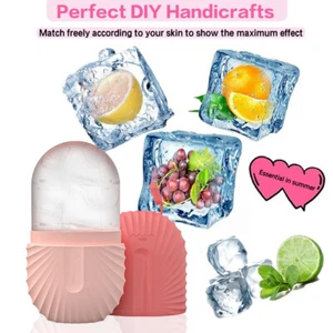 Silicone Ice Cube Roller Face Eyes Body Puffiness Pain Relief Molds Massage Tool - Picture 1 of 20