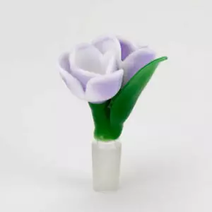 Empire Glassworks 14mm Male Bowl Lavender Tulip - Picture 1 of 2