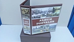 Album BBB* Tarjetas POSTALES con Cajetín y 50 Hojas para 200/400 Postales.ROJO - Imagen 1 de 1
