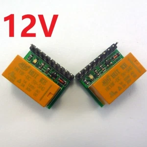 2x DC 12V DPDT modulo interruttore scheda relè per motore ARM PIC AVR LED PLC PLD FPGA - Foto 1 di 7
