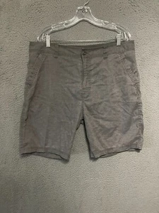 Pantalones Cortos Chinos PrAna Para Hombre Gris Talla 38 Cáñamo Adulto - Imagen 1 de 5
