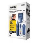 Wahl Colour Pro Cordless 3 in 1 Hair Clippers for Men Family Haircutting Kit