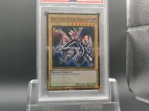 1st Edition Red-Eyes Black Dragon, PSA 10, Mago-en003, Gem Mint, Yugioh - Imagen 1 de 6