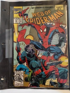 Web of Spiderman 4 Part Series (My Enemy's Enemy) Marvel Comics 1993 - Picture 1 of 4