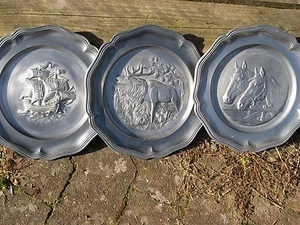 Wandteller aus Zinn - Bild 1 von 4