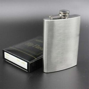 Wine Bottle Hip Flask Set Cup Portable Stainless Steel Whiskey Liquor Drinkware