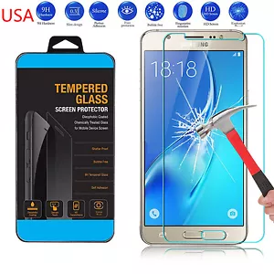 TEMPERED GLASS SCREEN PROTECTOR For Samsung Galaxy J7 (2016) USA - Picture 1 of 6