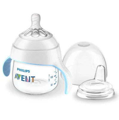 Philips Avent My Natural Trainer Sippy Cup 5 oz SCF262/03 - Transparente Foto 1 de 4