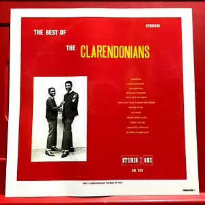 The Clarendonians Best Of/Devon Russell Album Cover Art PICTURE/PRINT 12" x 12" - Imagen 1 de 4