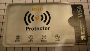 ETUI PROTECTION RFID CARTE BANCAIRE PAIEMENT SANS CONTACT ANTI PICKPOCKET av TPE - Afbeelding 1 van 4