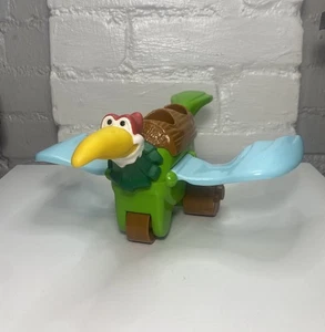 Vintage 1986 The Flintstone Kids Bedrock Airlines prähistorisches Flugzeug - Bild 1 von 8