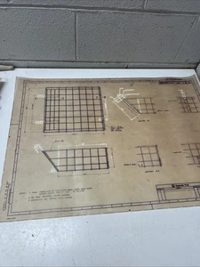 Portabicicletas Técnicas DE COLECCIÓN RETRO Australia Post GPO Plan de Dibujo PMG - Imagen 1 de 5