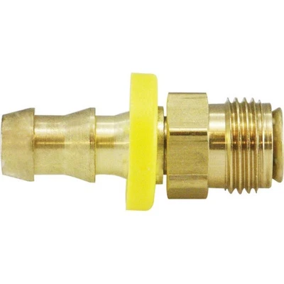 PRO FLOW 30284 Midland 3/8-Inch Brass Push-On Hose X 5/16-Inch Male Inverted Flare NEW