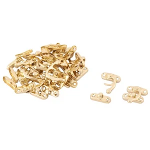 Metal Vintage Style Bag Box Suitcase Clasp Closure Case Latch Gold Tone 20pcs - Picture 1 of 5